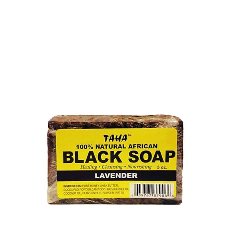 RA COSMETICS 100% Black Soap 5oz Lavender