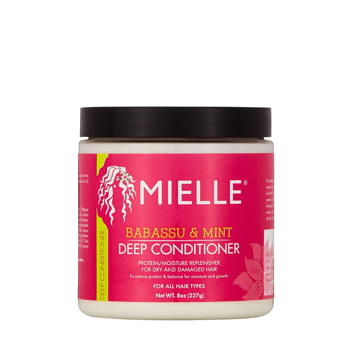 MIELLE ORGANICS BABASSU OIL Mint Deep Conditioner 8oz