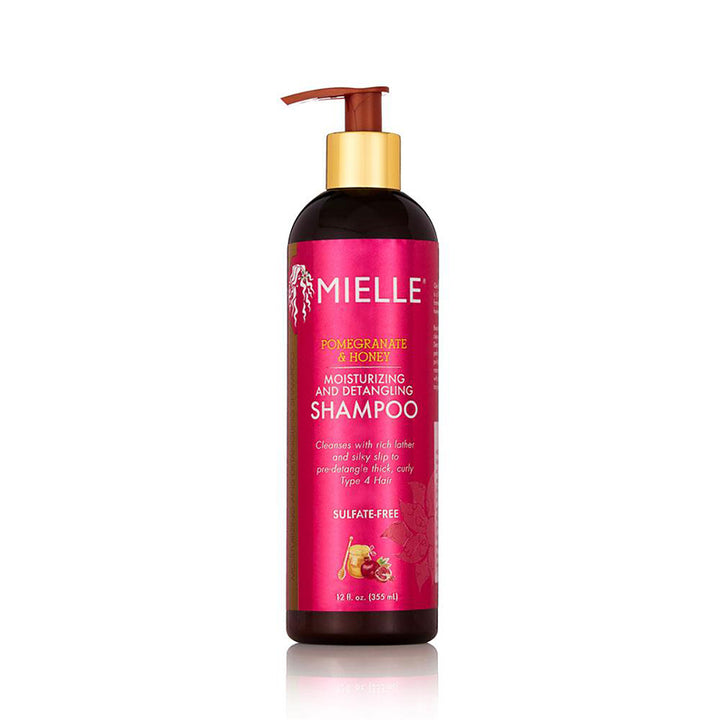 MIELLE ORGANICS POMEGRANATE & HONEY Moisturizing And Detangling Shampoo 12OZ