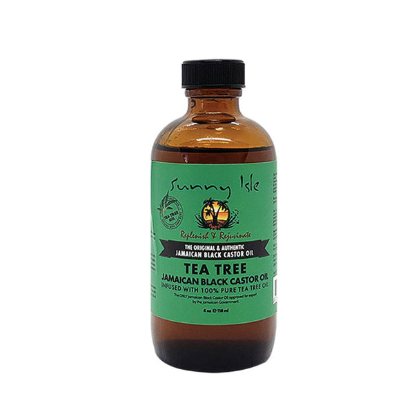 SUNNY ISLE Jamaican Black Castor Oil [Tea Tree] 4Oz