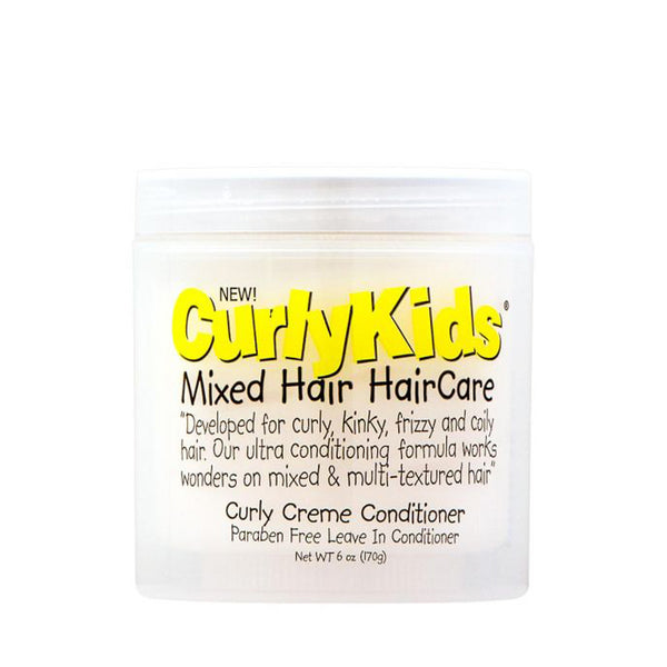 CURLY KIDS Mixed Hair HairCare Curly Creme Conditioner 6oz