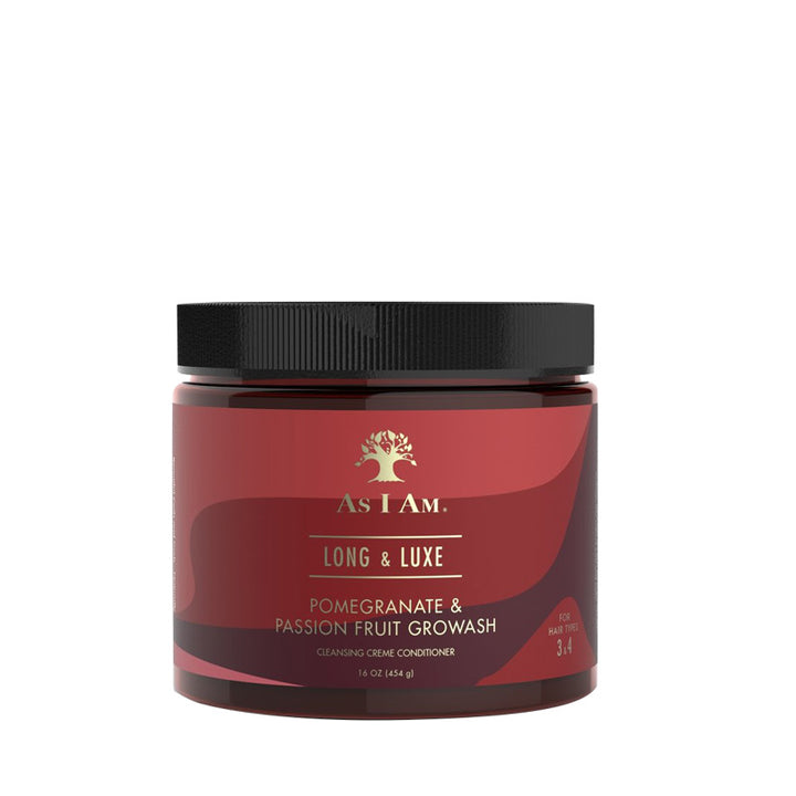 AS I AM LONG AND LUXE GroWash - Cleansing Creme conditioner 16oz