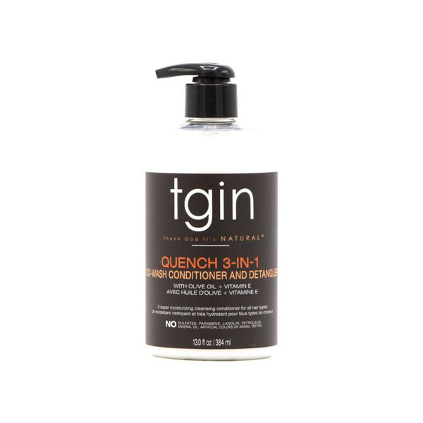 TGIN Quench 3-in-1 Co-Wash Conditioner and Detangler 13oz