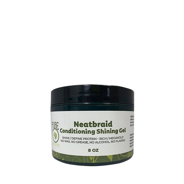 PUREO NATURAL Neatbraid Conditioning Shining Gel 8oz