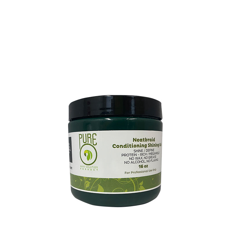 PUREO NATURAL Neatbraid Conditioning Shining Gel 8oz Hera Beauty