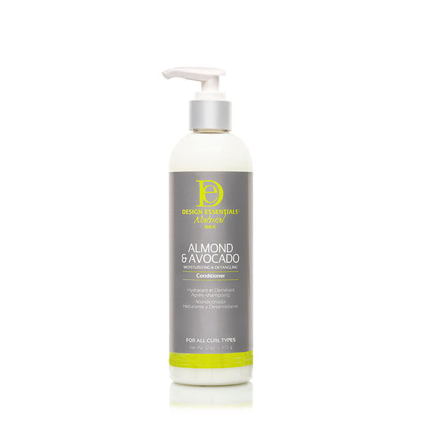 DESIGN ESSENTIALS Almond & Avocado Moisturizing & Detangling Conditioner 12oz