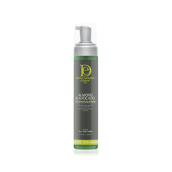 DESIGN ESSENTIALS Almond & Avocado Curl Enhancing Mousse 10oz