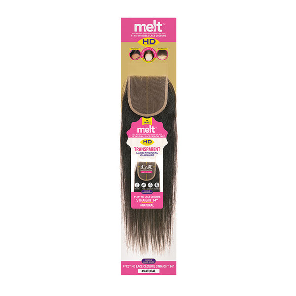 JANET COLLECTION Melt 4x5 HD Lace Closure Straight