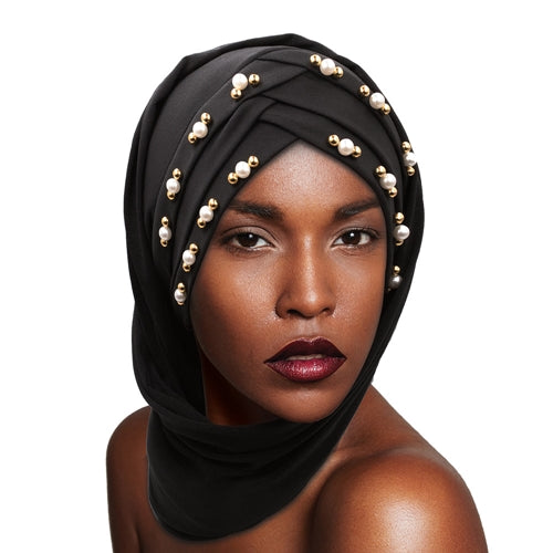 Bonnet turban en satin BEAUTY TOWN #02655