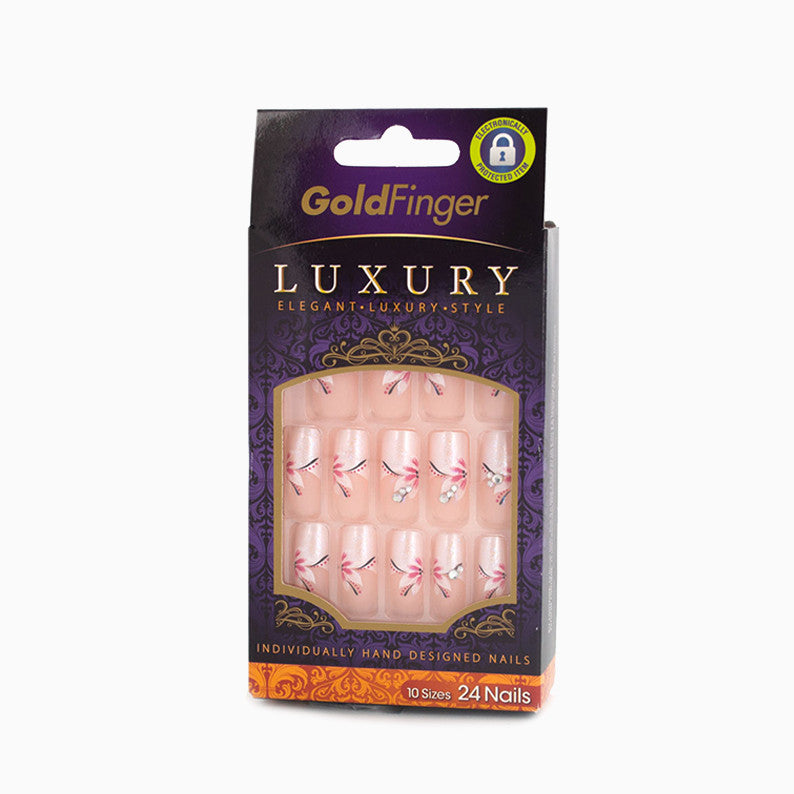 [Kiss] Gold Finger Luxury Nail - Gfl10 - Makeup