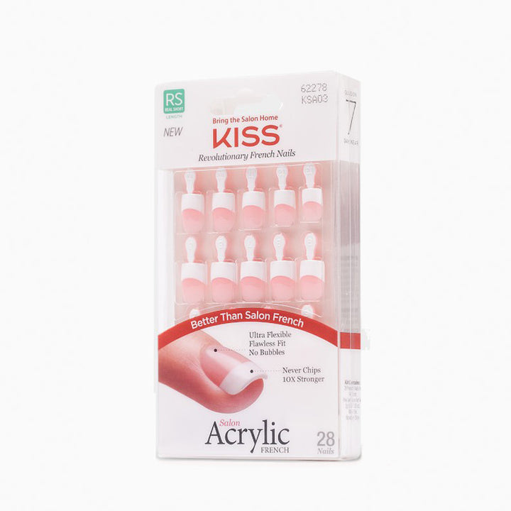 [Kiss] Salon Acrylic French - Ksa03C - Makeup