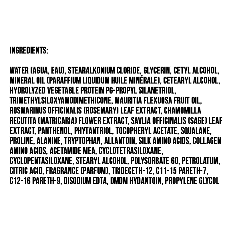 APHOGEE balancing moisturizer for natural hair ingredient label showing product ingredients and botanical extracts