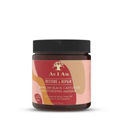 AS I AM Jamaican black castor oil hair masque jar Restore and Repair moisturizing treatment 8 oz