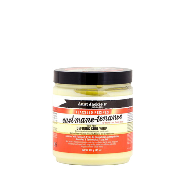 Aunt Jackies curl defining whip for natural hair flaxseed recipes jar defining and moisturizing curls