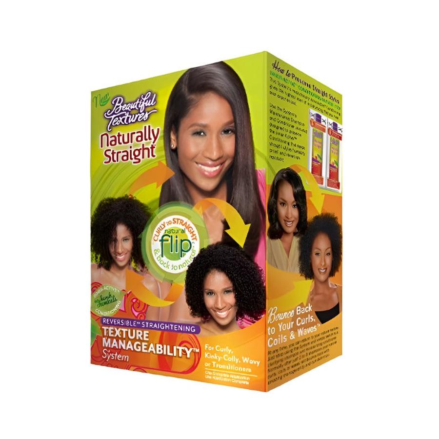 Beautiful Textures Naturally Straight System box for curly and wavy hair management and straightening