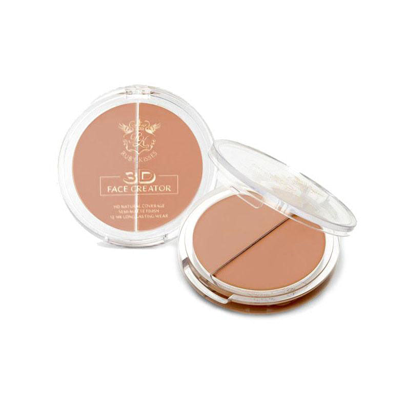 IVY BEAUTY by KISS 3D face creator foundation compact with two shades for makeup 1