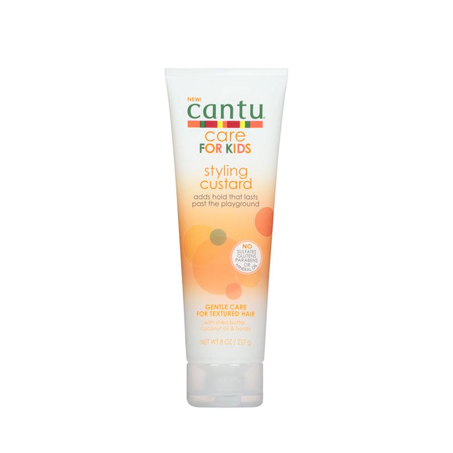 Cantu Care for Kids styling custard tube for gentle kids hair styling custard with long-lasting hold