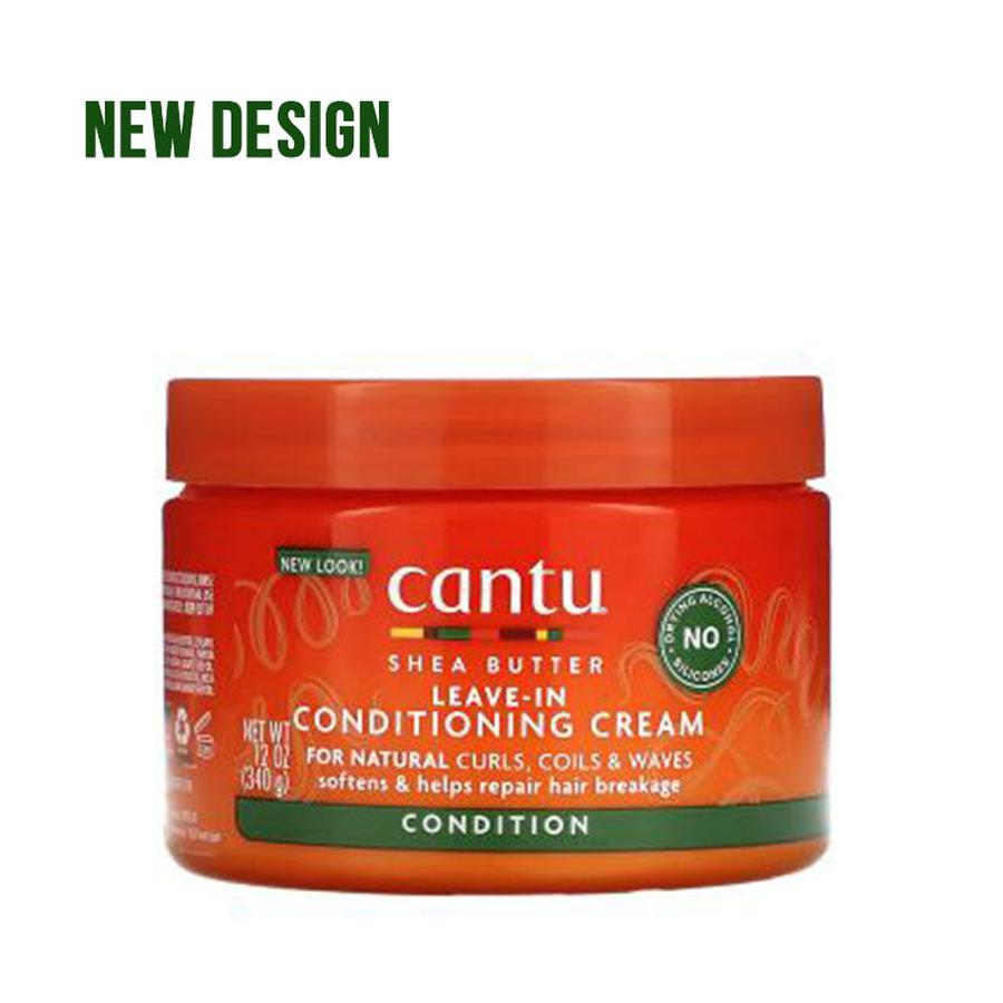 Cantu Shea Butter Leave-In Conditioning Cream for natural curls coils and waves