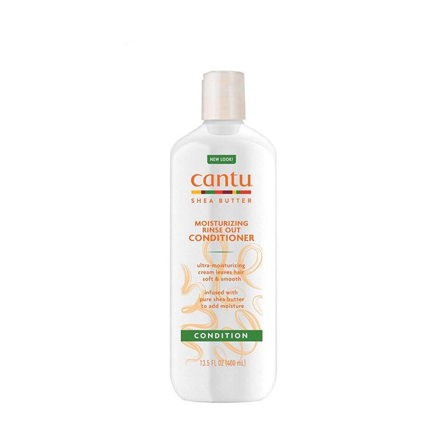 Cantu shea butter hair conditioner bottle moisturizing rinse out conditioner for soft smooth hair