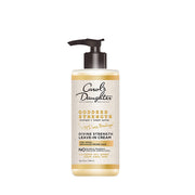 Carols Daughter goddess strength leave-in cream pump bottle for weak breakage prone hair