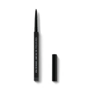 Absolute New York black gel eye liner pencil with cap removed on white background 1