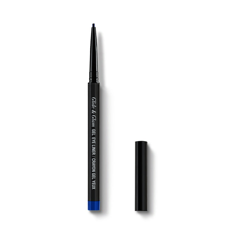 Absolute New York gel eye liner pencil in blue with twist-up design and black cap