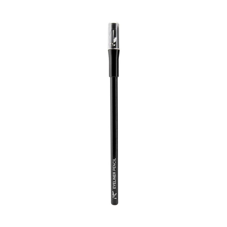 Nicka K black eyeliner pencil with sharpener for precise eye makeup application