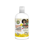 Frobabies So Super Soft conditioner white 12 fl oz bottle with yellow label kids illustration honey avocado for detangling