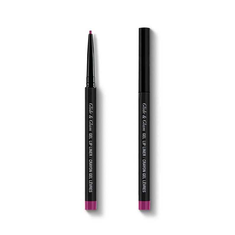ABSOLUTE NEW YORK retractable berry pink lip liners pair gel lip liner for smooth application