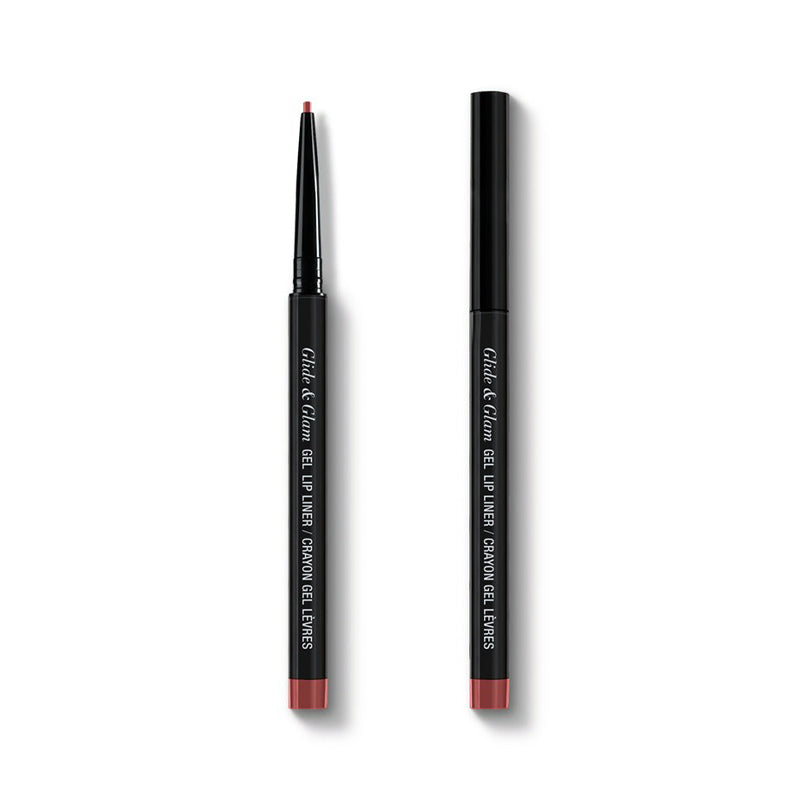 ABSOLUTE NEW YORK gel lip liner for smooth application retractable nude pink lip liner duo