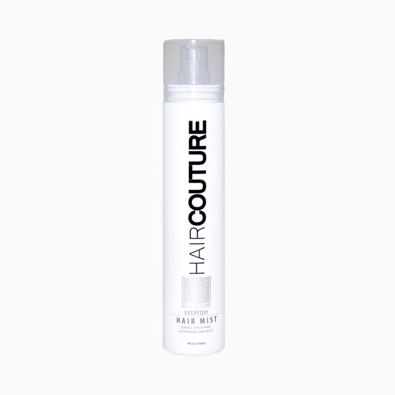 HAIR COUTURE everyday hair mist for wigs in white spray bottle nourishing lightweight formula