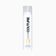 HAIR COUTURE white bottle leave in conditioner for daily use lightweight detangling and shine