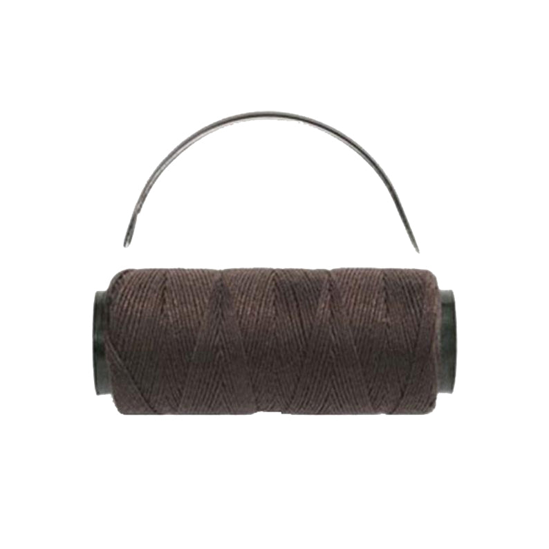 ANNIE light brown hair weaving set with spool of weaving thread and curved needle for sew in extensions