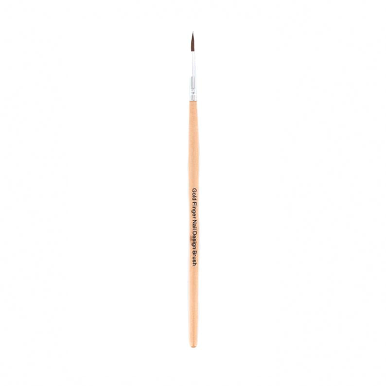 IVY BEAUTY by KISS Kiss acrylic nail brush with wooden handle for precise nail art application