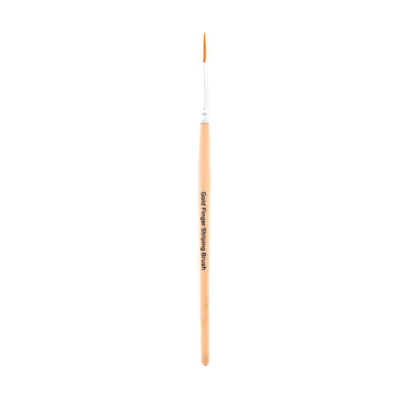 Kiss acrylic nail brush with wooden handle and fine bristles for precise nail art application