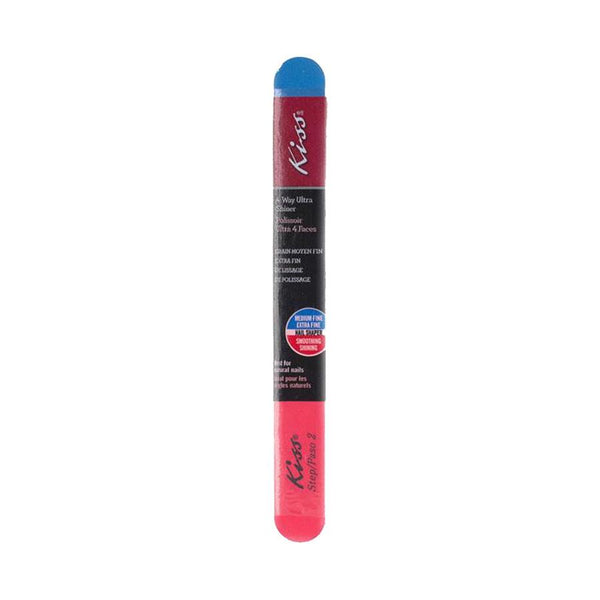 IVY BEAUTY by KISS Kiss 4-way nail file dual ended buffer with four grits for shaping smoothing and polishing nails