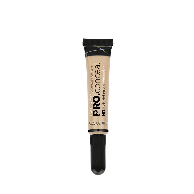 LA Girl HD Pro Concealer tube in beige high-definition makeup concealer for skin correction