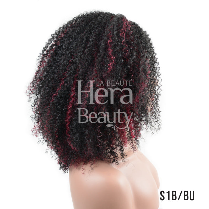 OUTRE Big Beautiful Hair Swiss Lace Front Wig 4B CROWN CURLS