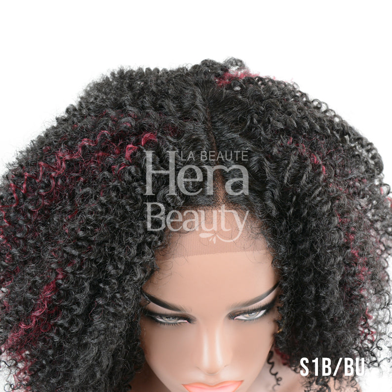 OUTRE Big Beautiful Hair Swiss Lace Front Wig 4B CROWN CURLS