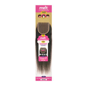 JANET Melt HD lace closure straight transparent 14 inch natural straight hair closure packaging