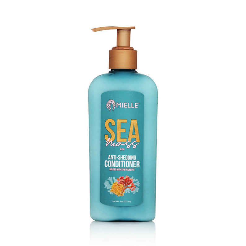 MIELLE Sea Moss anti shedding conditioner pump bottle sea moss conditioner for natural hair nourishing and strengthening