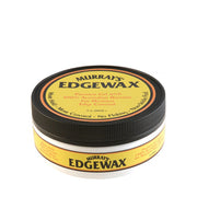 Murray's Edgewax edge control 4 oz jar with yellow label and black lid hair gel for sleek edges