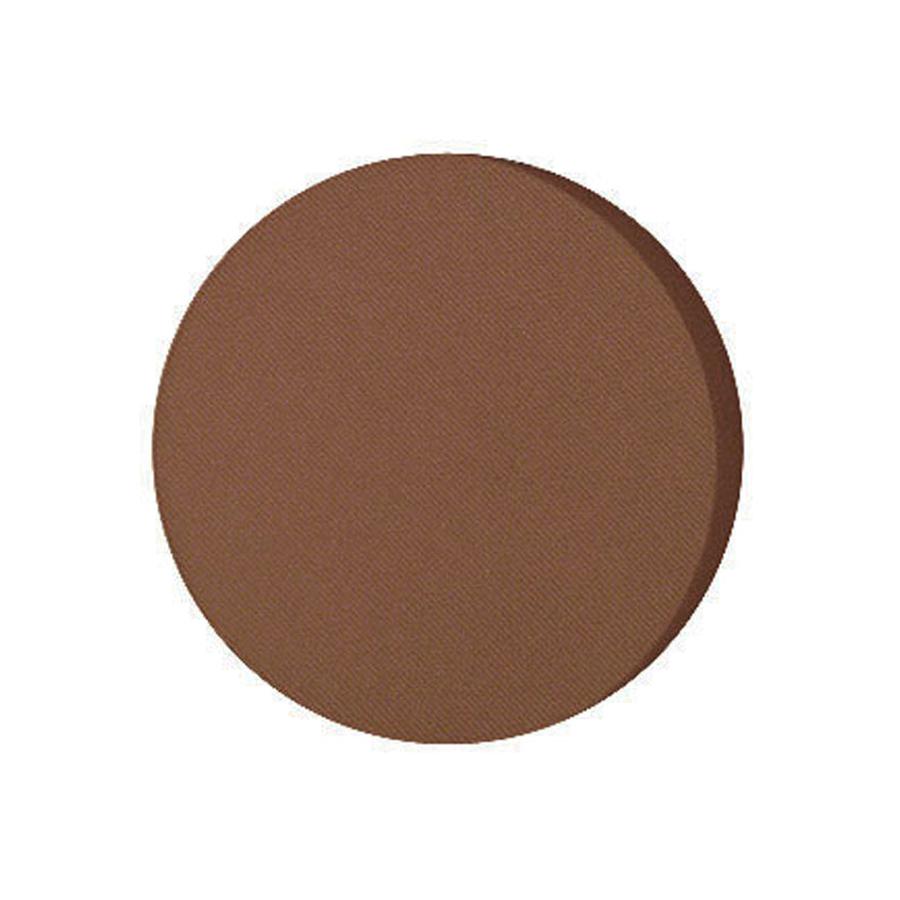 NICKA K mineral pressed powder foundation deep brown compact pan for medium to deep skin tones