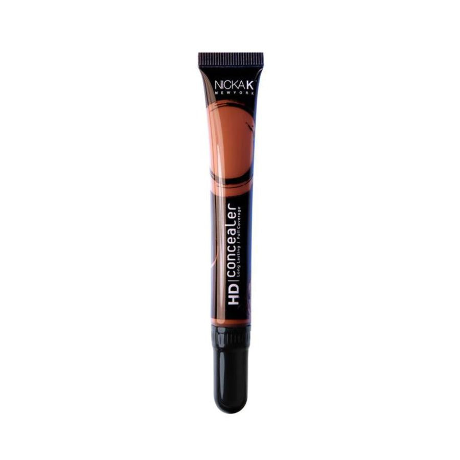 NICKA K HD concealer for dark circles makeup tube with applicator tip in medium shade