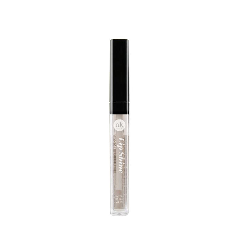 NICKA K hydrating lip shine gloss in clear tube with black cap for moisturizing lips 1
