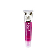 NICKA K NK Makeup pink 0.5 fl oz lip gel tube bubble gum scent vitamin E lip gel for glossy hydrated lips