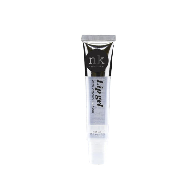 NICKA K vitamin E lip gel clear hydrating lip gloss tube for dry lips