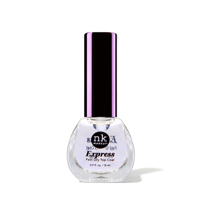 NICKA K clear nail treatment for damaged nails Express fast dry top coat in a 0.5 oz bottle