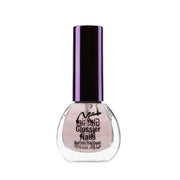 NICKA K nail treatment for damaged nails in clear acrylic top coat bottle with purple cap