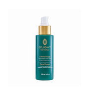 OLIGHT green and gold pump bottle of intensive brightening face cream 120 ml hydrates and evens complexion